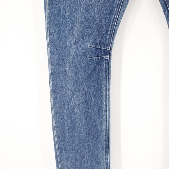 CH. Chapter 2139 3207 Jeans Mens 30 L33 Cotton Button Fly Tapered Leg Low Rise - Picture 2 of 13